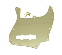 Dopro Golpeador Jazz Bass J Bass para USA/Mexican 4 String FD Jazz Bass Espejo dorado