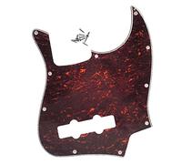 Dopro Golpeador Jazz Bass para USA/Mexican 4 Cuerdas FD Rojo/Negro Tortuga