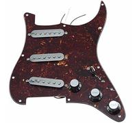Dopro Golpeador Strat SSS cargado personalizado precableado ST Golpeador con pastillas de cerámica para EE. UU