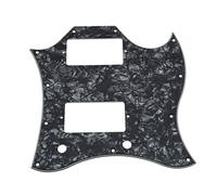 Dopro Guardabarros de cara completa para guitarra SG Standard American para guitarra SG Special USA de color perla negra