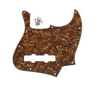 Dopro Jazz Bass J Bass golpeador para bajo de jazz de 4 cuerdas FD de EE. UU./México, Tiger Stripe