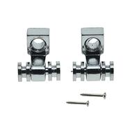 Dopro Juego de 2 guías de cuerda para guitarra eléctrica Strat Stratocaster Tele Telecaster, cromadas