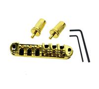 Dopro LP Guitar Tune-o-Matic - Puente de rodillo para silla de montar para Les Paul SG Gold
