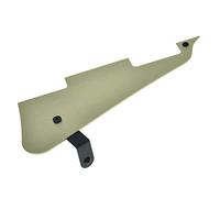 Dopro Metal aluminio anodizado LP guitarra eléctrica golpeador placa de rasguño con soporte negro para Epiphone Les Paul Gold