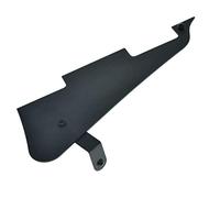 Dopro Metal aluminio anodizado LP guitarra eléctrica golpeador placa de rasguño con soporte negro para Epiphone Les Paul negro