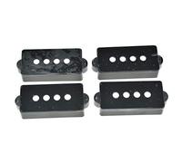 Dopro Pack de 4 fundas para recogida de graves de 4 cuerdas, para graves de precisión, color negro