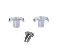 Dopro Paquete de 2 guías de cuerda de acero inoxidable para guitarra, retenedores de cuerda compatibles con American ST/TL Ultra/Elite/Pro Series Chrome