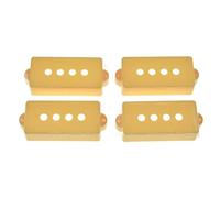 Dopro Paquete de 4 fundas P para recogida de graves de 4 cuerdas para Bass P Crema de Bass