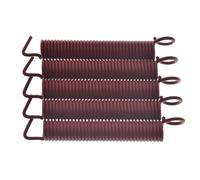 Dopro Paquete de 5 resortes de tensión para puente de trémolo para guitarra FR/ST/Strat, color rojo de alta tensión