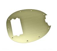 Dopro Placa de aluminio anodizada para bajo golpeador de arañazos, compatible con Music Man de 4 cuerdas clásicas StingRay Bass Gold