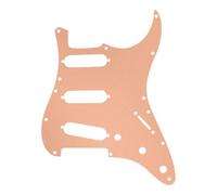 Dopro Placa protectora de cobre de tamaño universal para guitarra de 8 agujeros/11 agujeros American Vintage/Modern ST/Strat