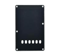 Dopro Placa trasera de plástico para guitarra eléctrica, cubierta de trémolo para Yamaha Pacifica PAC012/112J/112V/212V/612V, 3 capas, color negro