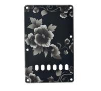 Dopro Placa trasera de plástico para guitarra eléctrica Yamaha Pacifica PAC012/112J/112V/212V/612V, 612V, patrón de flores