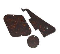 Dopro Rojo Negro Tortoise LP Golpeador y Placa Trasera Interruptor Placa Cavidad Cubiertas Para Gibson Les Paul