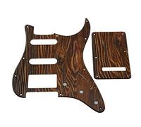 Dopro Strat HSS Guitarra 3D Impreso plástico Golpeador ST Placa Trémolo Cubierta para Estados Unidos/Mexicano Fender Strat Wood Pattern
