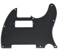 Dopro Tele - Golpeador de guitarra con mini agujero de recogida Humbucker para guitarra (3 capas), color negro