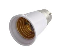 Dopsyesn Adaptador de Enchufe para Portalámparas - Conversor B22 A E27 Para Bombillas | Extensor Estable de Reemplazo con Rosca para Lámparas Plafones Arañas Iluminación Interior Exterior Porche