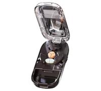 Dopsyesn Cortador De Pastillas - Cortapastillas para Pequeñas o Grandes,Estuche Dispensador De Medicamentos para Viaje Uso Diario Niños Personas Mayores Y Mascotas