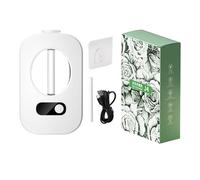 Dopsyesn Difusor de Aceites Esenciales | Difusor de Aceites Esenciales Inteligente,Aparato Recargable con Temporizador Montable en Pared para Dormitorio Oficina SPA Hotel Dormitorio Juvenil