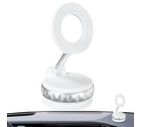 Dopsyesn Soporte Magnético De Vacío para Teléfono, Soporte Magnético para Coche con Ventosa, Sujetador Móvil Plegable 360° Giratorio, Accesorios Fáciles de Coche para la Mayoría de
