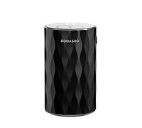 DOQASOO Difusor de aceite esencial sin agua - Estructura metálica de aluminio, 96H Quiet Battery Nebulizer, Portátil Scent Aromaterapia Difusor con temporizador y 4 niveles de fuga, 20 ml, tipo C para