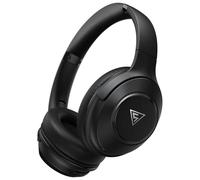 DOQAUS Auriculares Inalámbricos Bluetooth, 3 Modos EQ, 70 Horas de Reproducción, Bluetooth 5.3, Cascos Inalámbricos Bluetooth con Micrófono y 40mm Controlador,para Móviles/TV/PC/Hogar-Negro