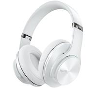 DOQAUS Auriculares Bluetooth Diadema con App,Blanco