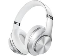 DOQAUS Auriculares Inalámbricos Bluetooth,3 Modos EQ/90 Horas de Reproducción/Bluetooth 5.3 Cascos Bluetooth,Auriculares Inalámbricos con Micrófono y 40mm Controlador,para Móviles/TV/PC/Hogar-plateado