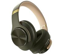DOQAUS auriculares Bluetooth sobre la oreja, 90 horas de reproducción, inalámbricos BT5.3 con micrófono, 3 modos de ecualización, plegables con sonido de graves estéreo de