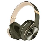 DOQAUS Auriculares Inalámbricos,3 Modos EQ/90 Horas de Reproducción/BT5.3 Cascos Bluetooth, Auriculares Bluetooth con Micrófono y 40mm Controlador,para Móviles/PC/Hogar-Verde Militar