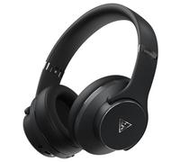 DOQAUS Auriculares Inalámbricos Bluetooth, 3 Modos EQ, 90 Horas de Reproducción, Bluetooth 5.3 Cascos Bluetooth Auriculares Inalámbricos con Micrófono y 40mm Controlador,para Móviles/TV/PC/Hogar-Negro