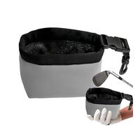 Doqeou Bolsa de limpieza para palos de golf, lavadora, pañuelo, bolsa de limpieza, bolsa de limpieza, bolsa de limpieza | Bolsa de lavado de pelotas de golf extraíble y lavable a máquina para hombre