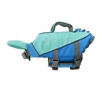 Doqeou Chaleco salvavidas para perros - Ajustable desmontable reflectante, chaleco salvavidas para perros para nadar - para razas pequeñas y grandes, al aire libre, camping, piscina, lago, río,