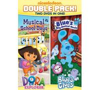 Dora and Blue's Clues Double Feature: Dora Musical School Days AndBlue's Big Musical Movie [USA] [DVD]