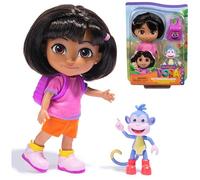 Dora & Boots Best Friends - Muñeca de 15,24 cm con Ropa, Mochila y Figura de Botas, Juguetes para niñas y niños a Partir de 3 años