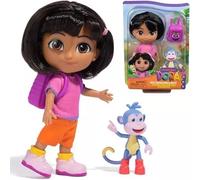 Dora & Boots Best Friends - Muñeca de 15,24 cm con Ropa, Mochila y Figura de Botas, Juguetes para niñas y niños a Partir de 3 años