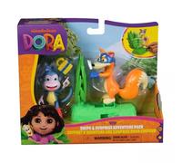 DORA LA EXPLORADORA - Pack de Aventura Botas y Zorro: 2 Figuras Articuladas + 2 Accesorios - 6073672 - Juguetes Niña 3 años + - Regalo Niña 3 años + - Juegos Infantiles