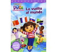 Dora la Exploradora. Lectoescritura - La vuelta al mundo: Para leer y jugar (Nickelodeon)