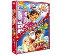 Dora l'exploratrice - Dora sauve le Royaume de Cristal + Go Diego! - Vol. 6 : Diego sauve Noël ! [Francia] [DVD]