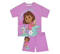 DORA Pijama Niña, Pijamas Niñas De Manga Corta, Pijamas Niña para El Verano, Morado 3-4 Años