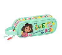 Safta Portatodo Escolar DORA Sweet Doble Niño 21x6x8 cm