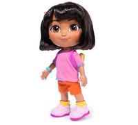 Dora Sing mit Mir Dora Dora Muñeca de 35 cm de la Popular Serie de televisión con 2 Canciones y más de 25 Frases y Sonidos versión en alemán/inglés e Italiano/inglés para niños a Partir de 3 años