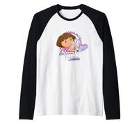 Dora The Explorer and Boots Are Best Friends! Camiseta Manga Raglan