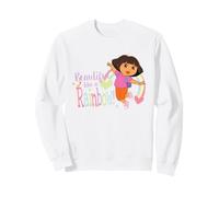 Dora The Explorer Beautiful Like A Rainbow Sudadera