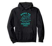 Dora The Explorer Born To Explore Since 2000 Sudadera con Capucha