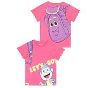 Dora The Explorer Camiseta Niña, Camisa Manga Corta Niña, Ropa Niños De Verano, Camisetas Niño De Dora La Exploradora, Rosa 5-6 Años