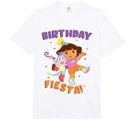 Dora The Explorer Dora and Boots Birthday Fiesta Comfort Colors Adult Heavyweight T-Shirt