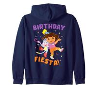 Dora The Explorer Dora and Boots Birthday Fiesta Sudadera con Capucha