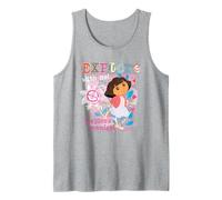 Dora The Explorer Explore with Me! Textured Design Camiseta sin Mangas