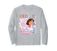 Dora The Explorer Explore with Me! Textured Design Manga Larga